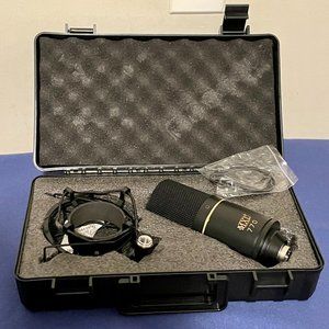 MXL 770 Cardioid Condenser Studio Microphone 770 Shock Mount Case